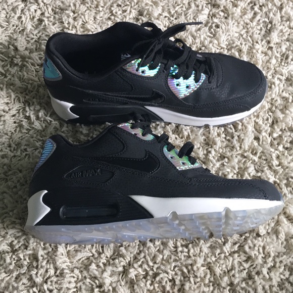 Nike Shoes Nike Air Max Us Womens 6 Black Holographic Shoes Poshmark